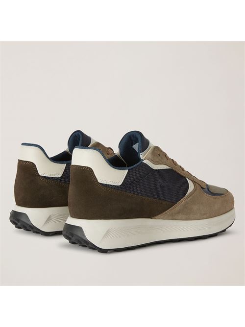 SCARPA UOMO CAMOSCIO - TEX FABRIC HARMONT & BLAINE | EFM242.090.6260/BEIGE-BLU